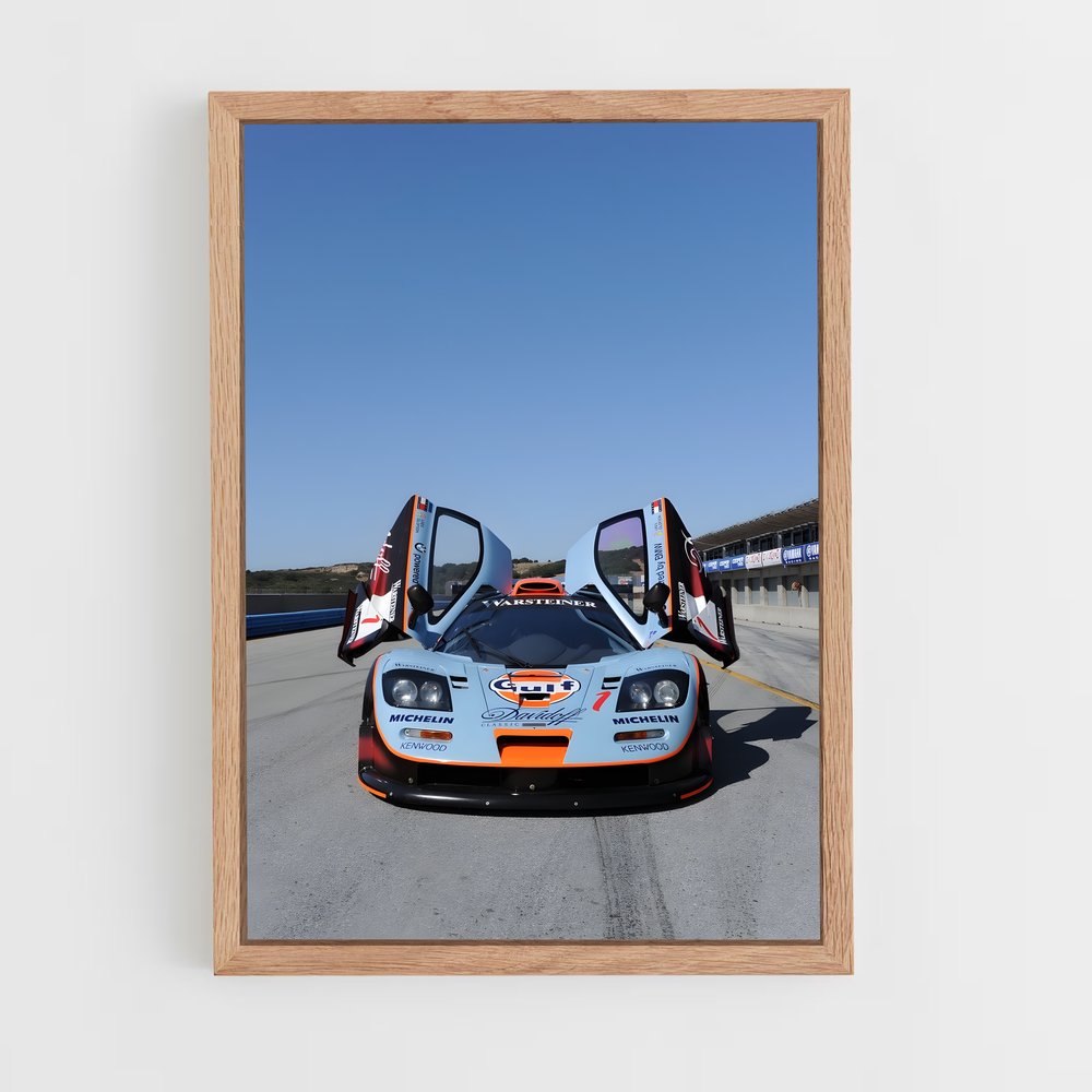 Poster La Légende de la Vitesse – affiche Mclaren (vue 4)